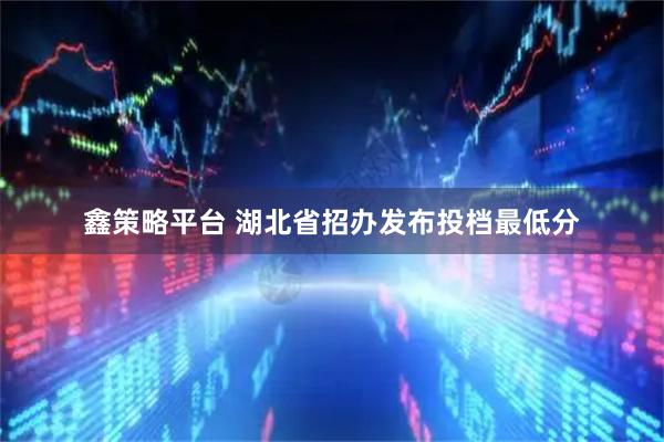 鑫策略平台 湖北省招办发布投档最低分